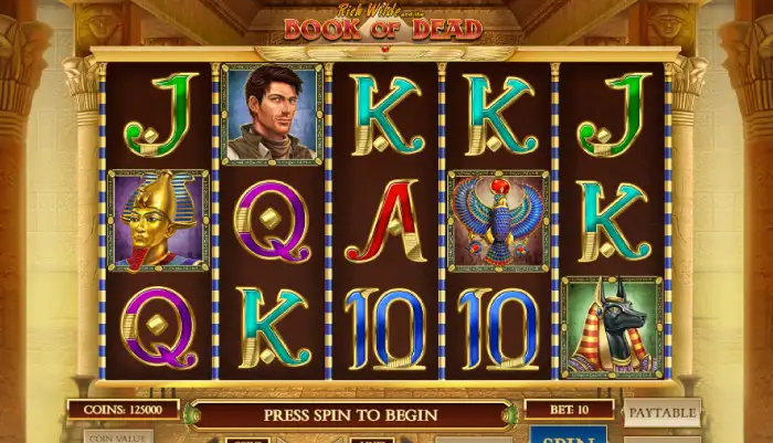 おすすめビデオスロット「Book of Dead（ブック・オブ・デッド）」
