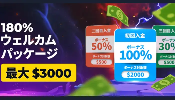 K8カジノ初回入金ボーナス