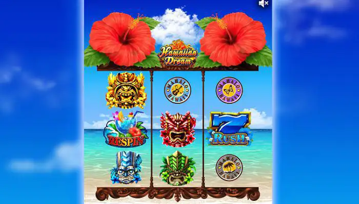 ラッキーベイビーカジノのおすすめスロット「Hawaiian Dream」