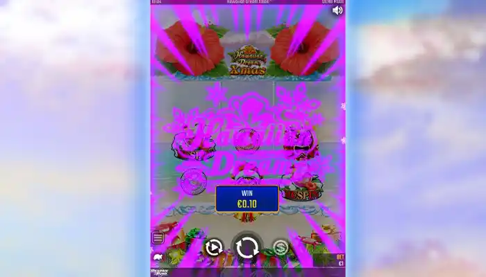 ミスティーノスロットハワイアンドリームクリスマス