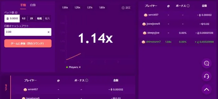 トラストダイスのゲーム／クラッシュ